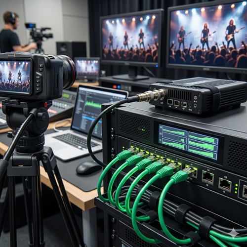 High-definition 1080p and 4K video live streaming support
