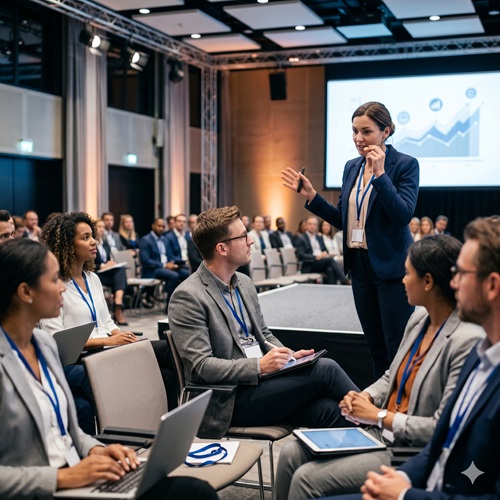 Corporate hybrid conference networks